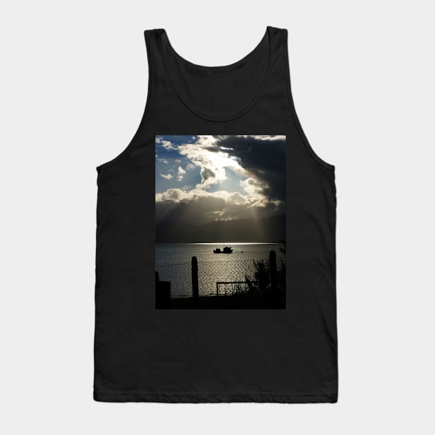 Light and darkness at the sea Tank Top by FollowHedgehog